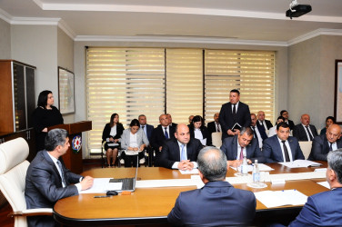 Council meeting was held under the head of the city Executive Power