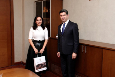 A meeting with representatives of the leading media of the western region took place in Naftalan