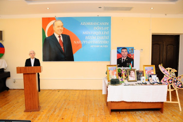 Şəhid Bəhruz Quliyevin xatirəsi ehtiramla anılıb