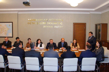 A meeting with party members was held in the territorial party organization