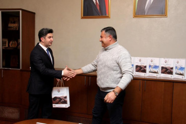 A meeting with representatives of the leading media of the western region took place in Naftalan