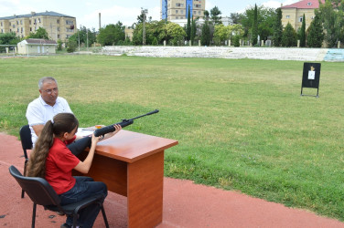 Naftalanda “26 İyun – Silahlı Qüvvələr Günü”nə həsr edilmiş atıcılıq turniri keçirilib