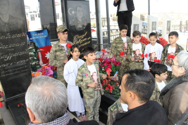 Aprel Şəhidi Vaqif Bayramovun doğum günü qeyd edilib