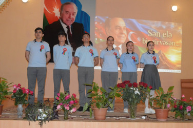 A series of events dedicated to the 103rd anniversary of national leader Heydar Aliyev continues