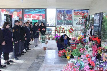 Şəhid Bəxtiyar Aslanovun xatirəsi anılıb