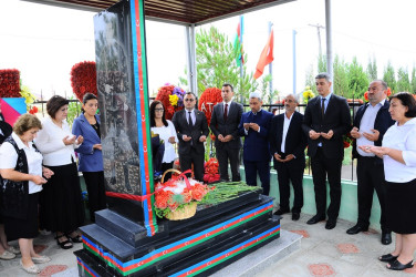 Şəhid Fərid Adıgözəlovun xatirəsi ehtiramla anılıb