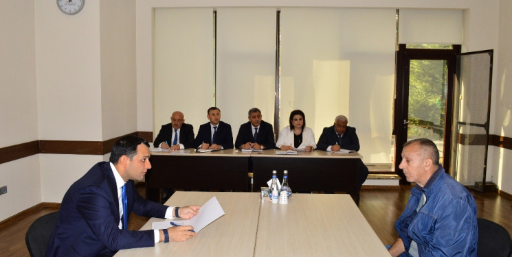 The next reception of citizens was held