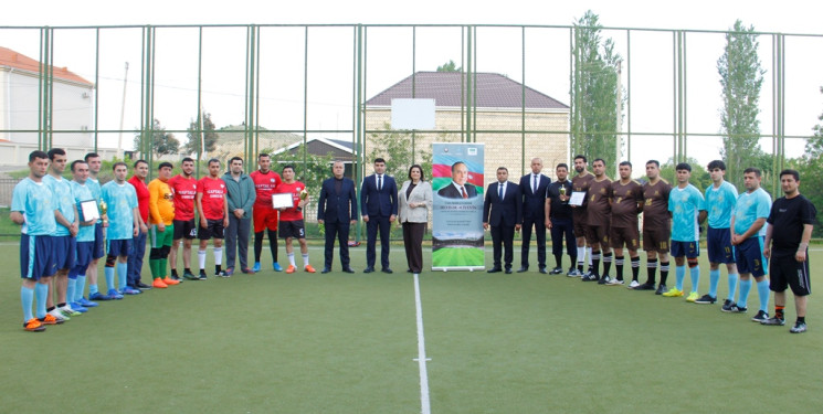 Naftalanda Ulu Öndər Heydər Əliyevin xatirəsinə həsr olunan mini futbol turniri başa çatıb