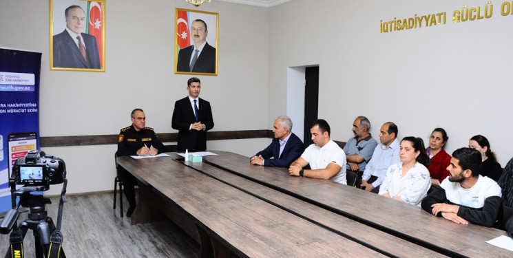 Növbəti səyyar qəbul keçirilib