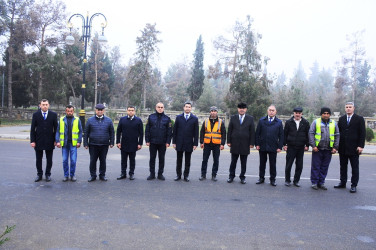 31 dekabr ərəfəsində ağacəkmə aksiyası keçirilib