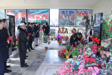 Şəhid Bəxtiyar Aslanovun xatirəsi anılıb