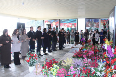 Şəhid Bəxtiyar Aslanovun xatirəsi anılıb