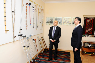 The Minister of Culture visited Naftalan