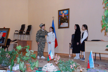 Şəhid Vaqif Bayramovun xatirəsi anılıb