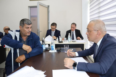 ADSEA chairman holds civil reception in Naftalan city
