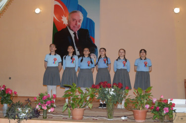 Ümummilli Lider Heydər Əliyevin anadan olmasının 103-cü ildönümünə həsr olunmuş silsilə tədbirlər davam edir