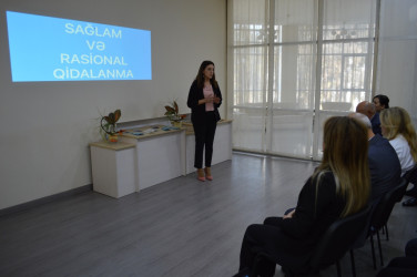 An educational event on "Healthy and rational nutrition" was held