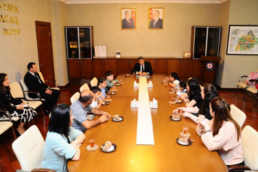 School supplies were given to the children of martyrs and veterans