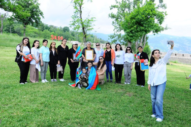 Families of Naftalan martyrs and veterans visited Shusha