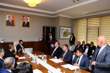 Council meeting was held under the head of the city Executive Power