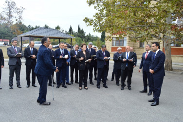 Naftalan Şəhər İcra Hakimiyyətinin başçısı sakinlər ilə növbəti görüş keçirib