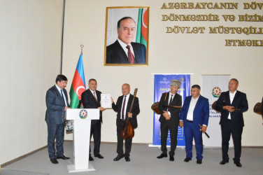 “Aşıq Ələsgərin anım tədbirləri” layihəsi çərçivəsində ilk tədbir keçirilib