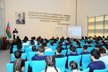 “Ulu Öndərin  izi ilə” mövzusunda tədbir keçirilib