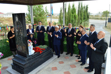 Vətən Müharibəsi şəhidi Fərid Adıgözəlovun xatirəsi anılıb