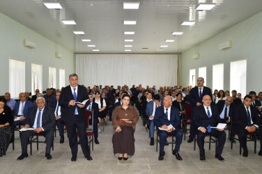 Naftalan Şəhər İcra Hakimiyyətinin başçısı kənd sakinləri ilə görüşüb