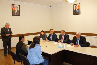 The next reception of citizens was held