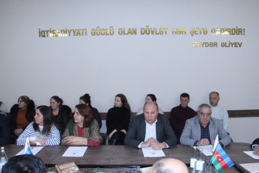 “Qərbi Azərbaycanlıların qayıdış haqqı beynəlxalq hüququn tələbidir” mövzusunda tədbir keçirilib