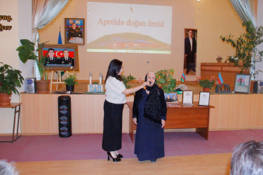 Şəhid Vaqif Bayramovun xatirəsi anılıb