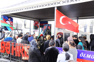 Memory of martyr Bahruz Guliyev commemorated