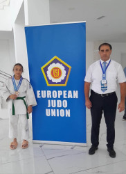 Naftalan judoka wins gold medal at European hopes tournament