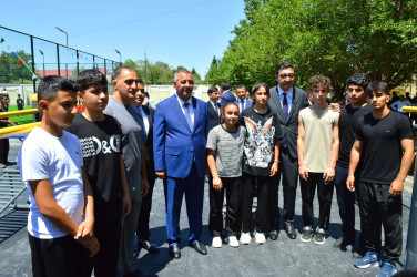 “Sağlam Məhəllə” layihəsi Naftalanda