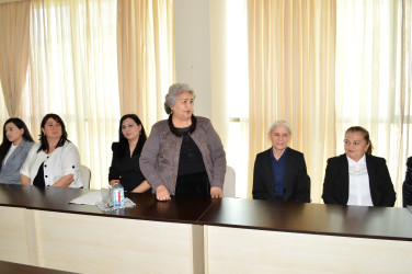 An event titled "The meaningful life and rich political legacy of the Great Leader Heydar Aliyev is a school of patriotism" was held