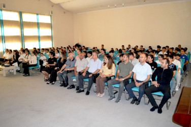 “Sağlam bədəndə sağlam ruh” mövzusunda maarifləndirici tədbir keçirilib