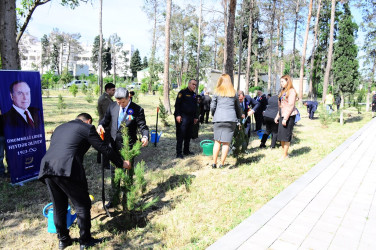 Ulu Öndərin 102 illiyi münasibətilə tədbir keçirilib
