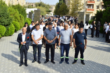 Naftalanda 27 sentyabr Anım Günü tədbiri keçirilib