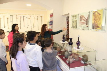 An excursion of schoolchildren to the museum “Scepter” was organized