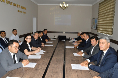 Dövlət İmtahan Mərkəzi tərəfindən təlim keçirilib