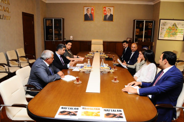 Adra representatives visited Naftalan