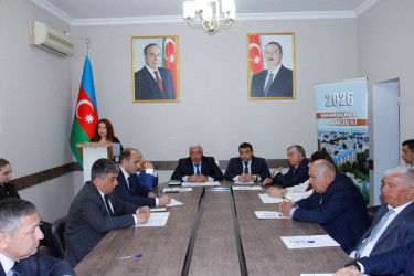 Было проведено мероприятие на тему "История градостроительства Нафталана и перспективы его дальнейшего развития".
