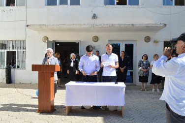 Naftalan şəhərinin məktəblərində son zəng çalınıb