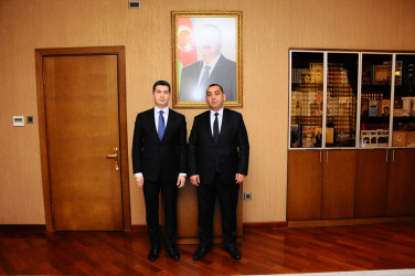 "The monument of the Great Leader Heydar Aliyev has been visited"