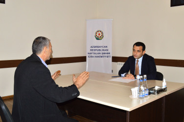 Növbəti vətəndaş qəbulu keçirilib