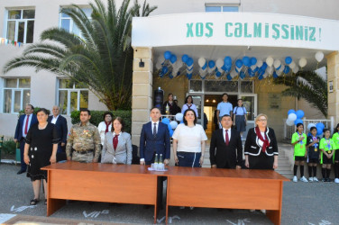 Naftalan şəhərinin məktəblərində son zəng çalınıb