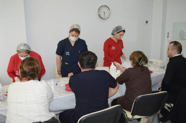 Blood donation action held in Naftalan