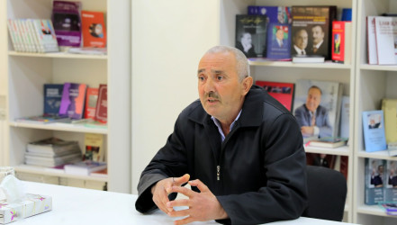 AAYDA-nın İdarə heyətinin sədri Naftalanda vətəndaşları qəbul edib