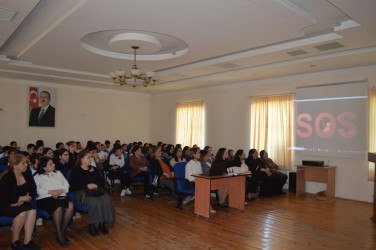 “Erkən nikah və onun fəsadları” mövzusunda tədbir keçirilib